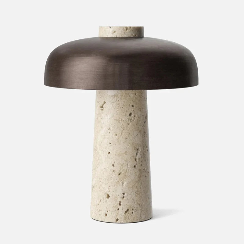 Stone & Bronze Harmony Lamp