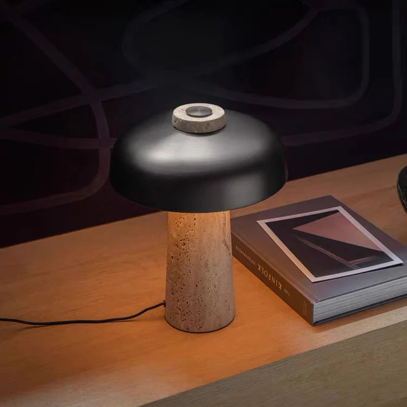 Stone & Bronze Harmony Lamp
