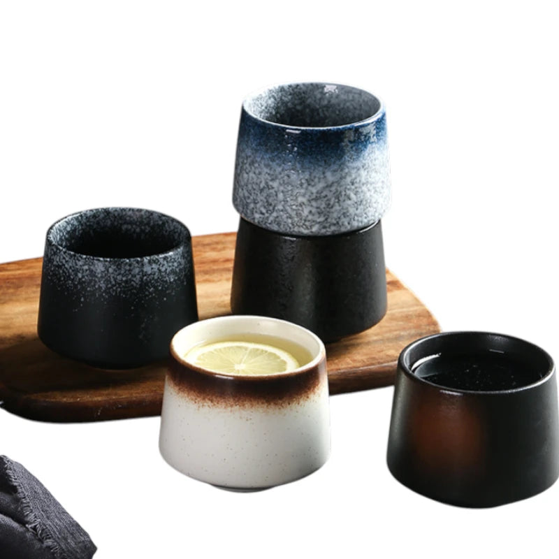 Ceramic Coffee Cup 6.8 oz Nordic Style Stoneware Coffe and Tea Mug