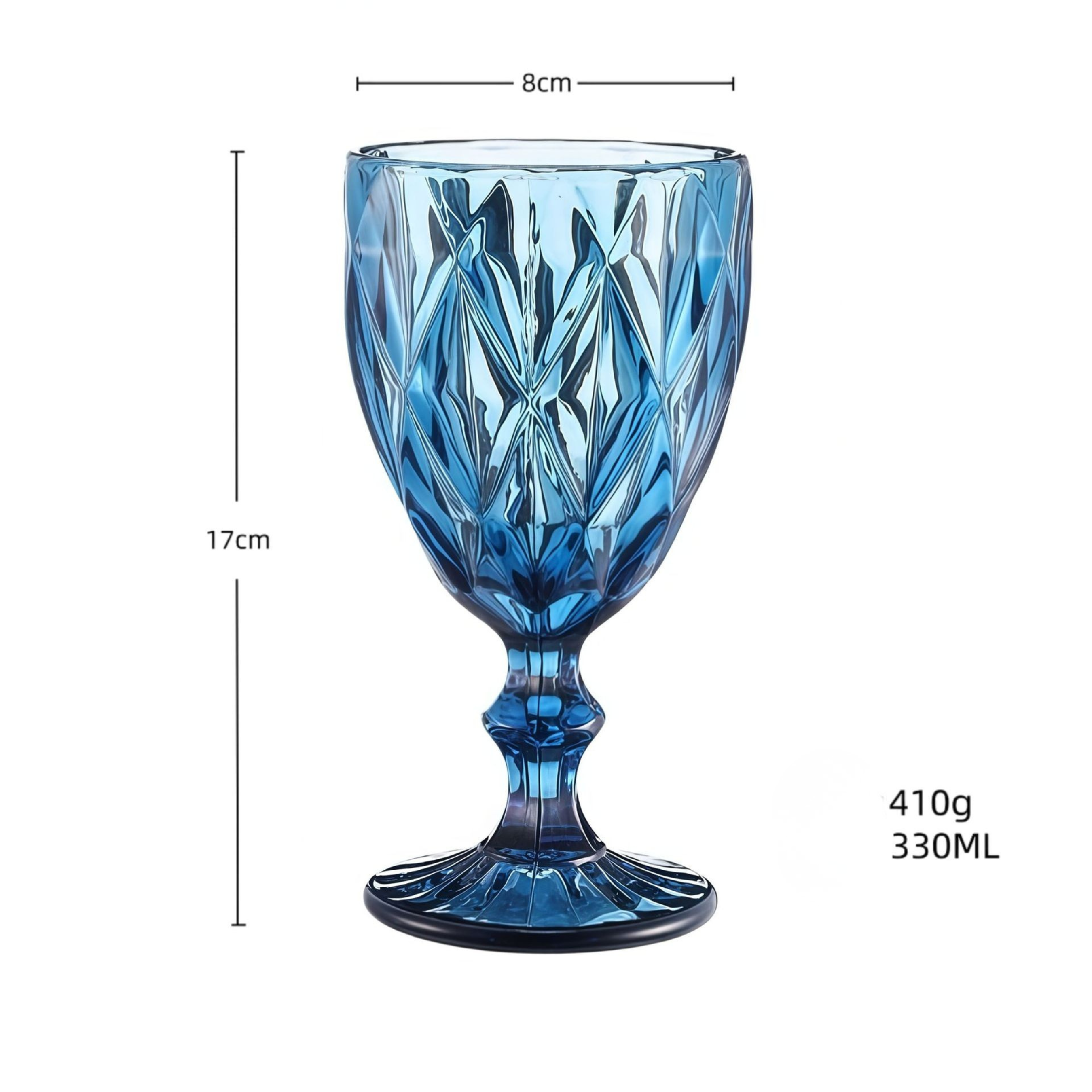 Vintage European Style Goblet Glass