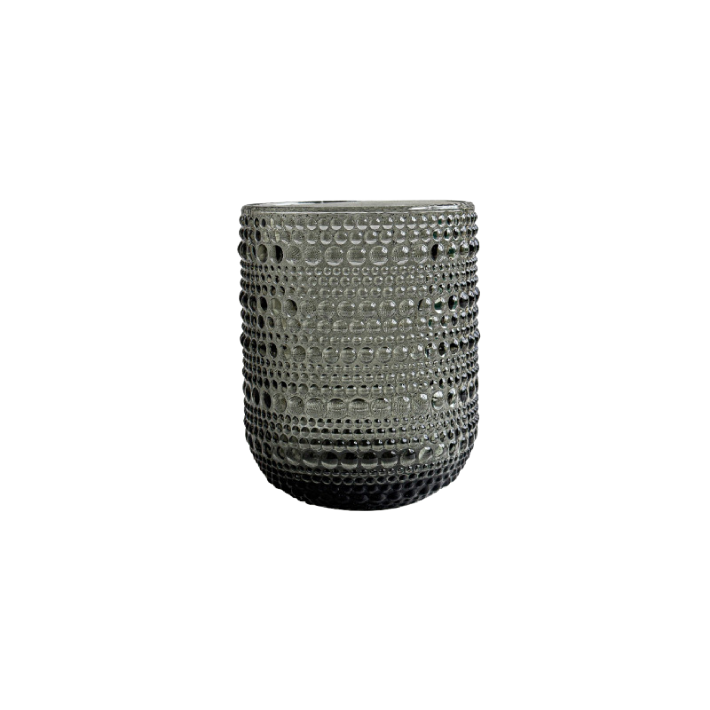 Colored Hobnail Drinking Glasses