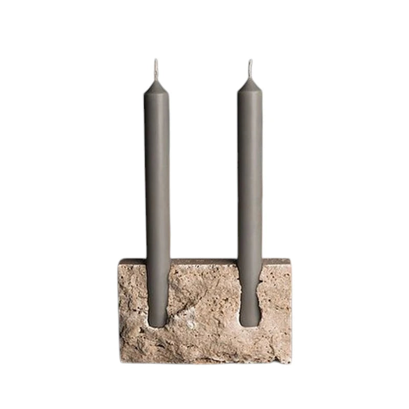 Natural Stone Candle Holder