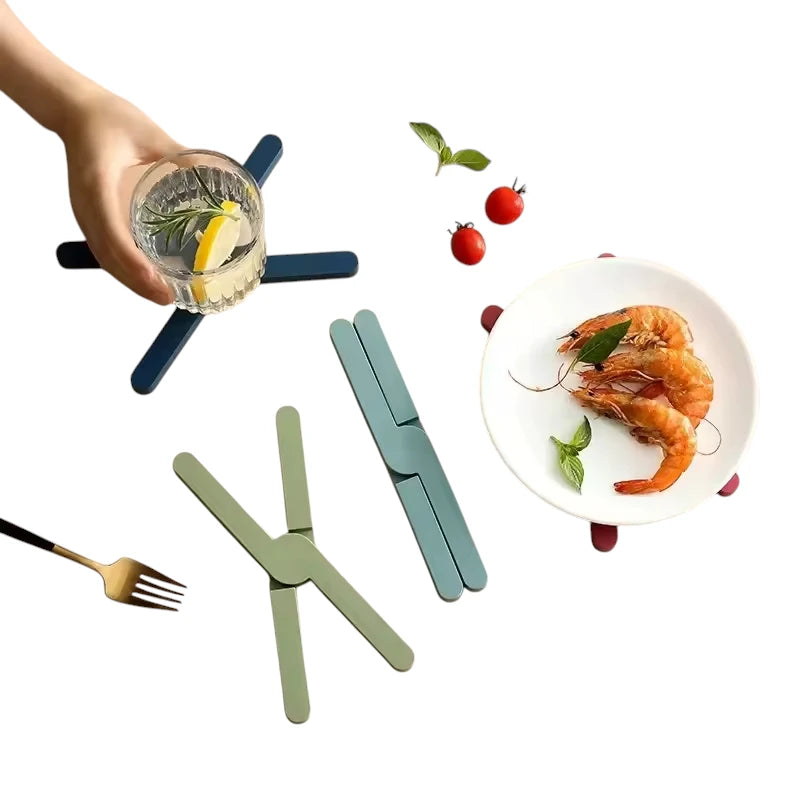 Foldable Silicone Heat-Resistant Table Mat