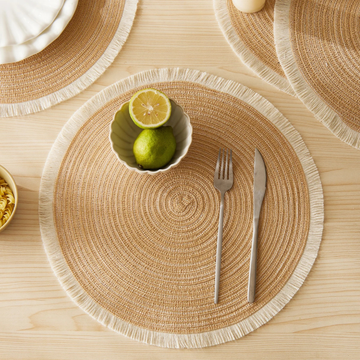 Round Placemats Set of 4 Table Mats