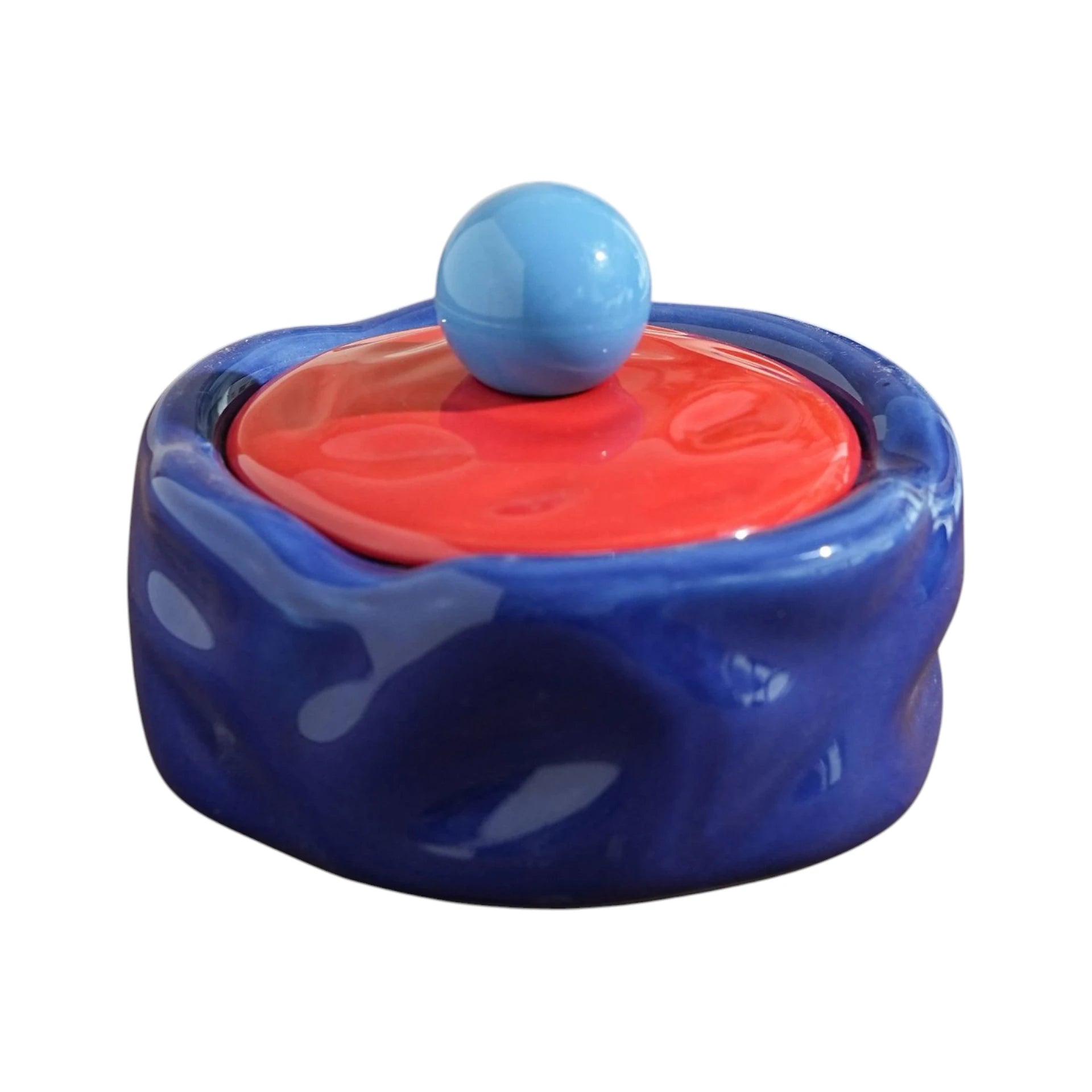 Ceramic Ashtray with Lid