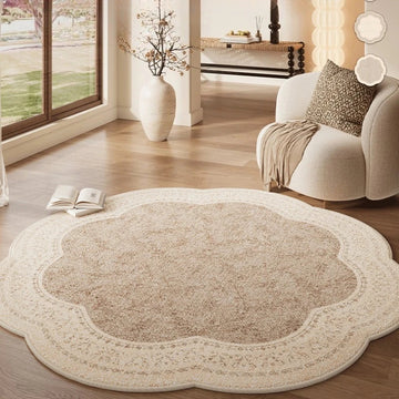 Floral Area Rug – Non Slip Living Room Carpet