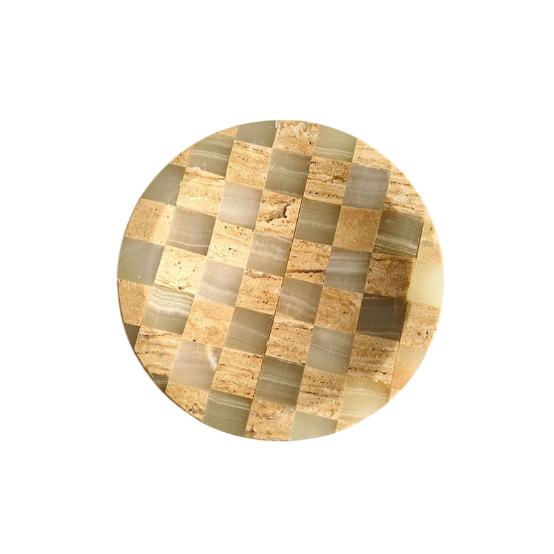 Checker Stone Tray