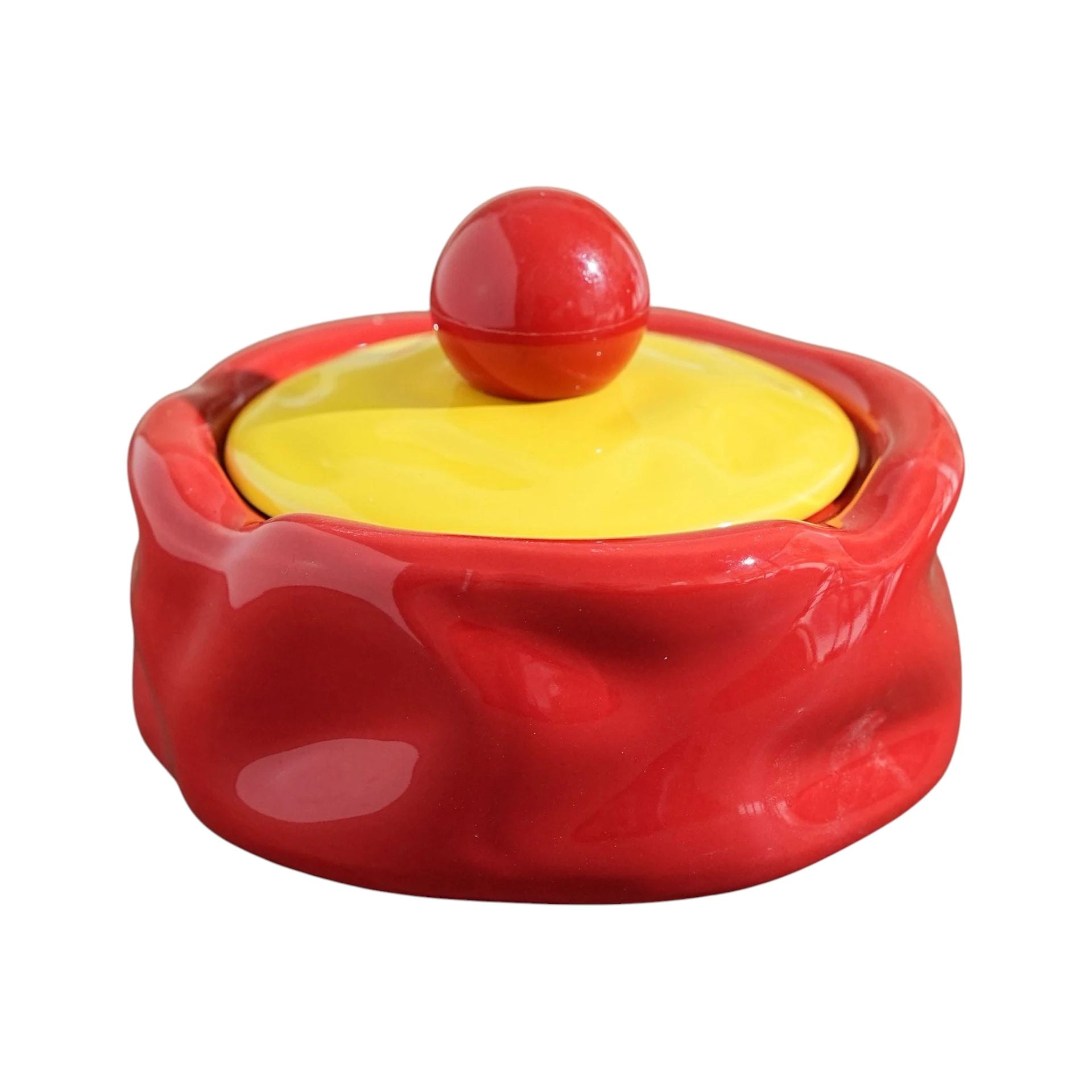 Ceramic Ashtray with Lid