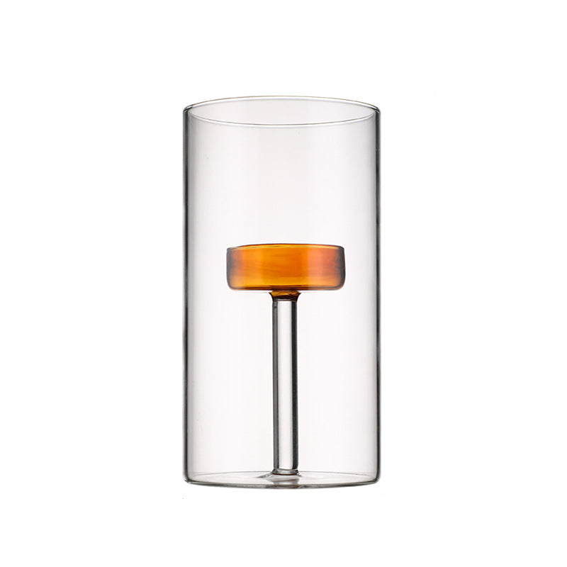 Modern Double Glass Candle Holder