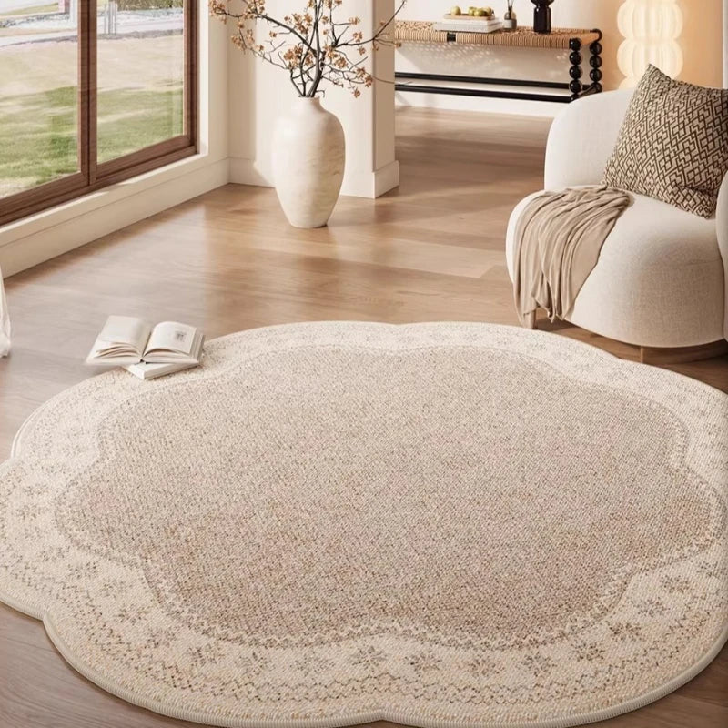 Floral Area Rug – Non Slip Living Room Carpet