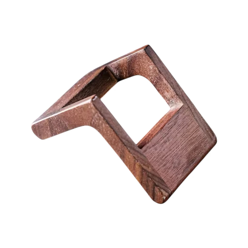 Handcrafted Premium Walnut & Resin Luxury Coaster