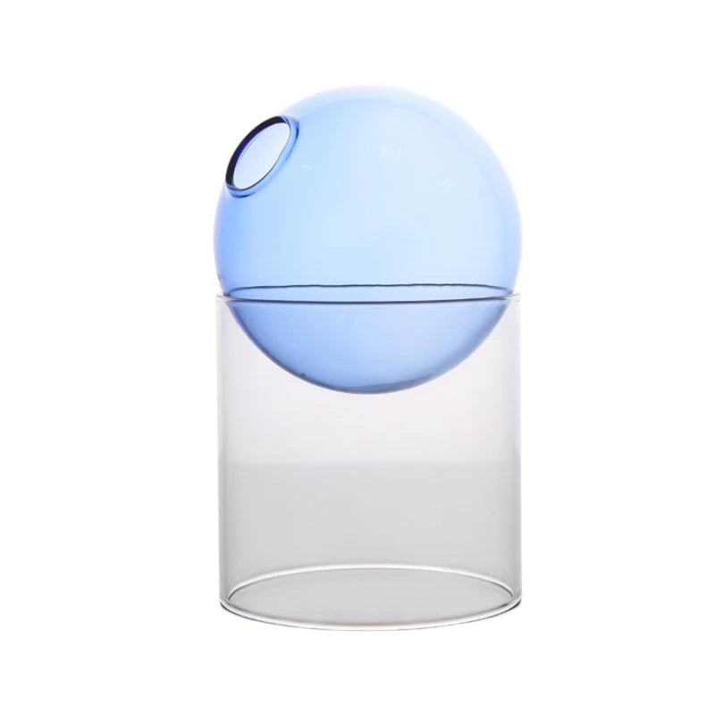 Celeste Glass Orb Vase