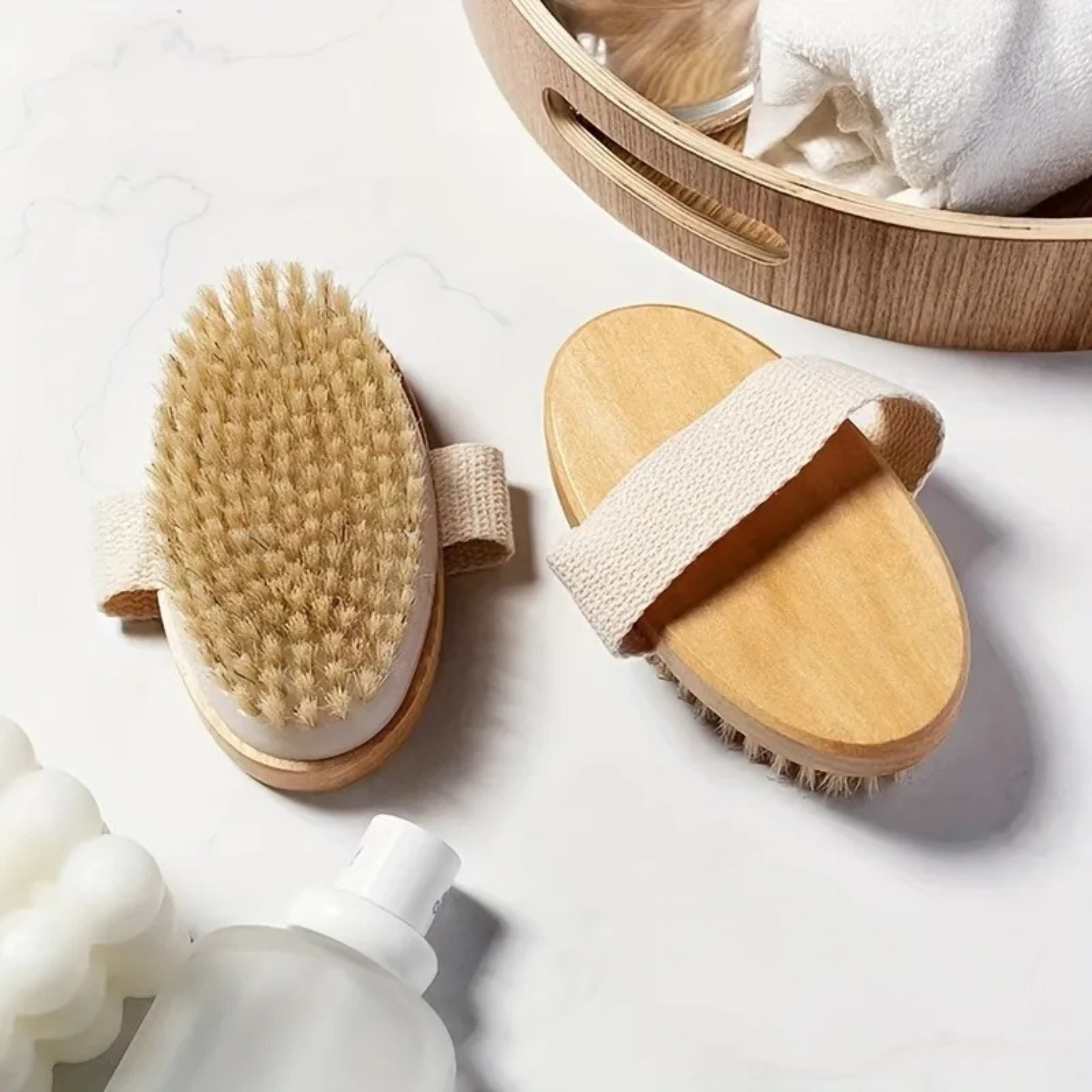 Organic Body Brush for Dry and Wet Brushing
