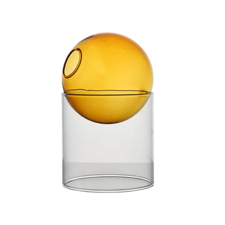Celeste Glass Orb Vase