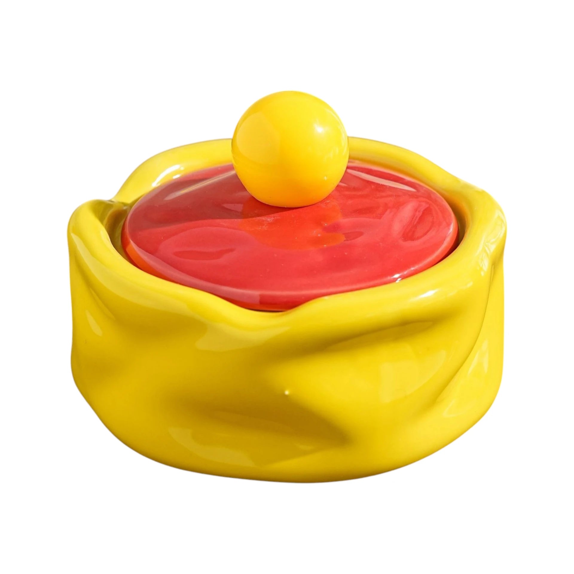 Ceramic Ashtray with Lid