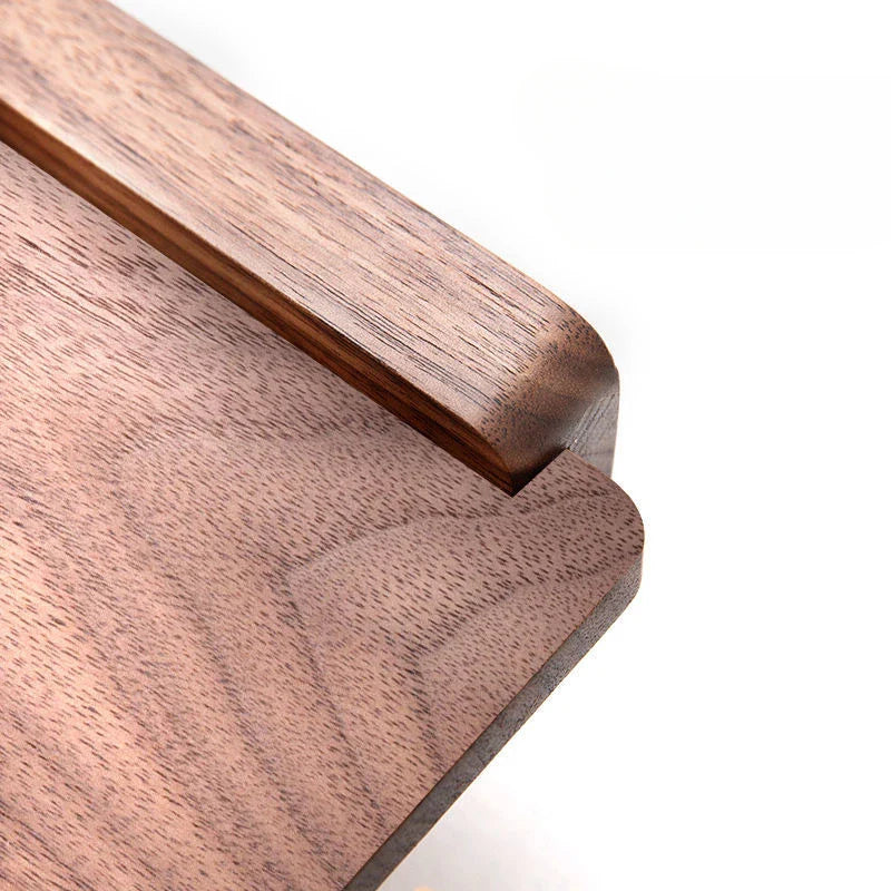 AURA WOOD – Brass & Walnut Paper Holder