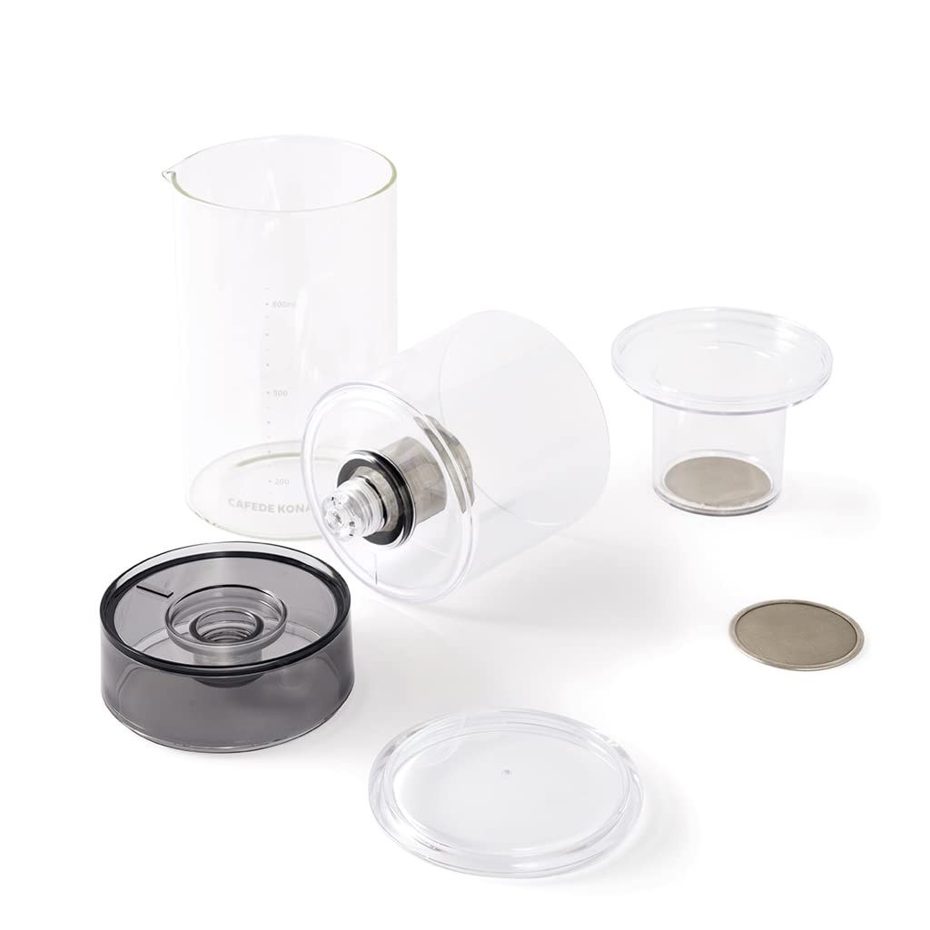 Cold Brew Coffee Maker – Slow Drip Glass Brewer 600ml
