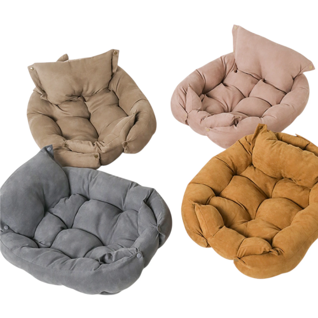 Cozy Cloud | Multi-Functional Pet Bed – Ultra-Soft, Foldable & Supportive