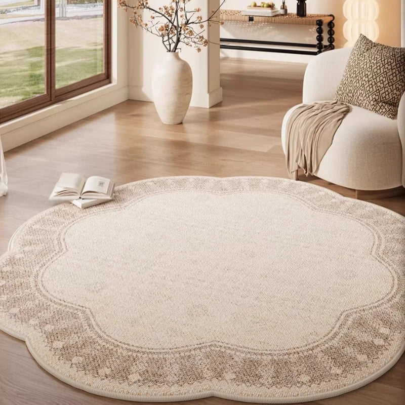 Floral Area Rug – Non Slip Living Room Carpet