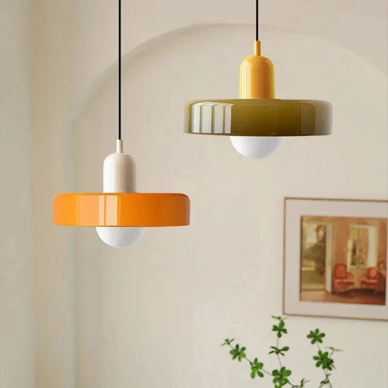 Colorful Glass Pendant Light