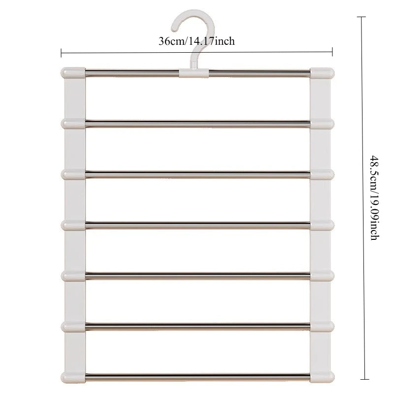 Pants Hanger Multi Layer Organizer
