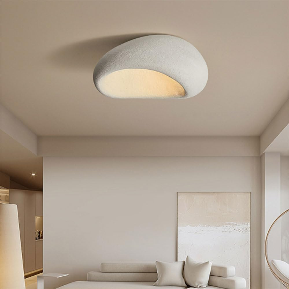 Wabi Sabi Ceiling Light - Sculptural Stone Design