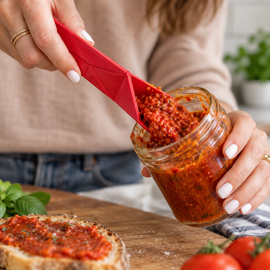 6-in-1 Folding Measuring Spoons – Space-Saving Design