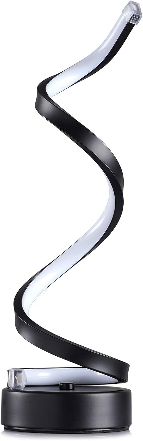 Spiral Bedside Lamp - Touch Control