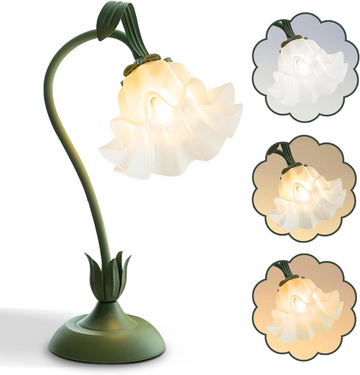 Botanical Flower Table Lamp - Touch Dimmable