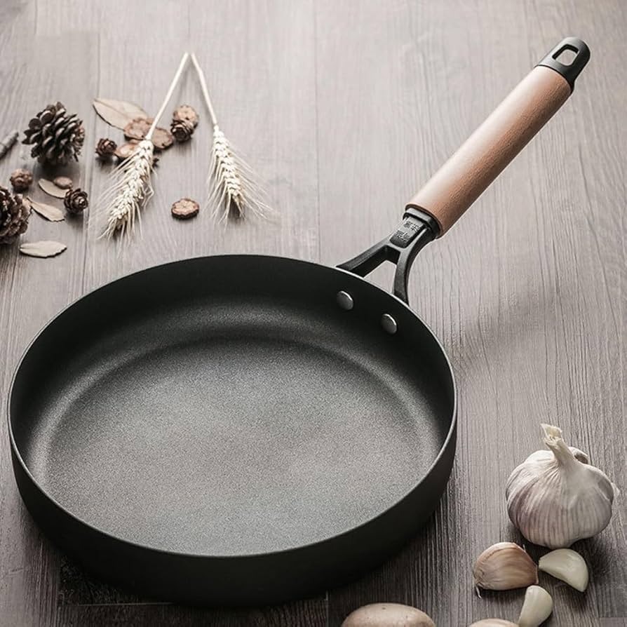 3-Piece Nonstick Iron Wok Cookware Set