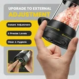 Electric Salt & Pepper Grinder Set | Rechargeable, LED Display, Adjustable Grind Levels
