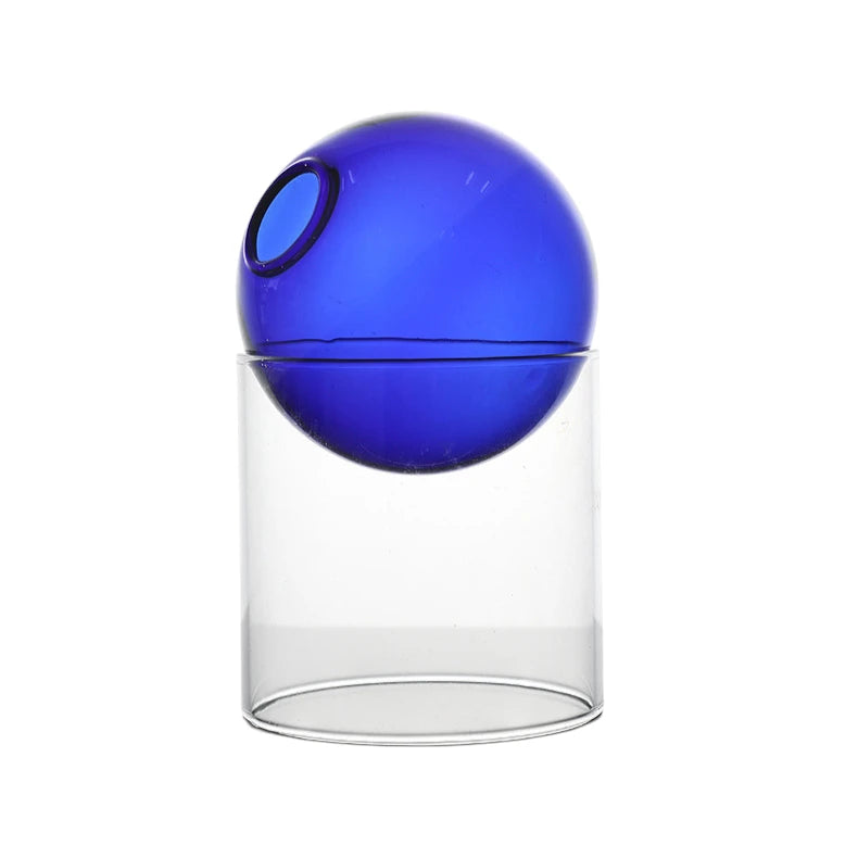 Celeste Glass Orb Vase