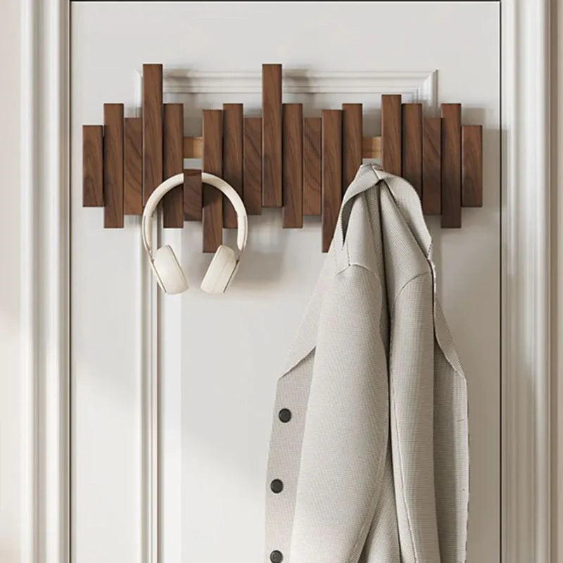 WOODSYNC – Modern Folding Wall Hook Rack