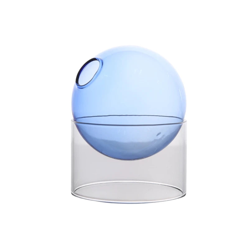 Celeste Glass Orb Vase