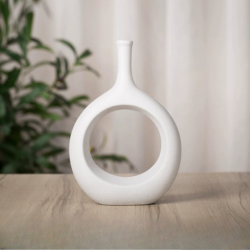 European-Style Retro Ceramic Vase