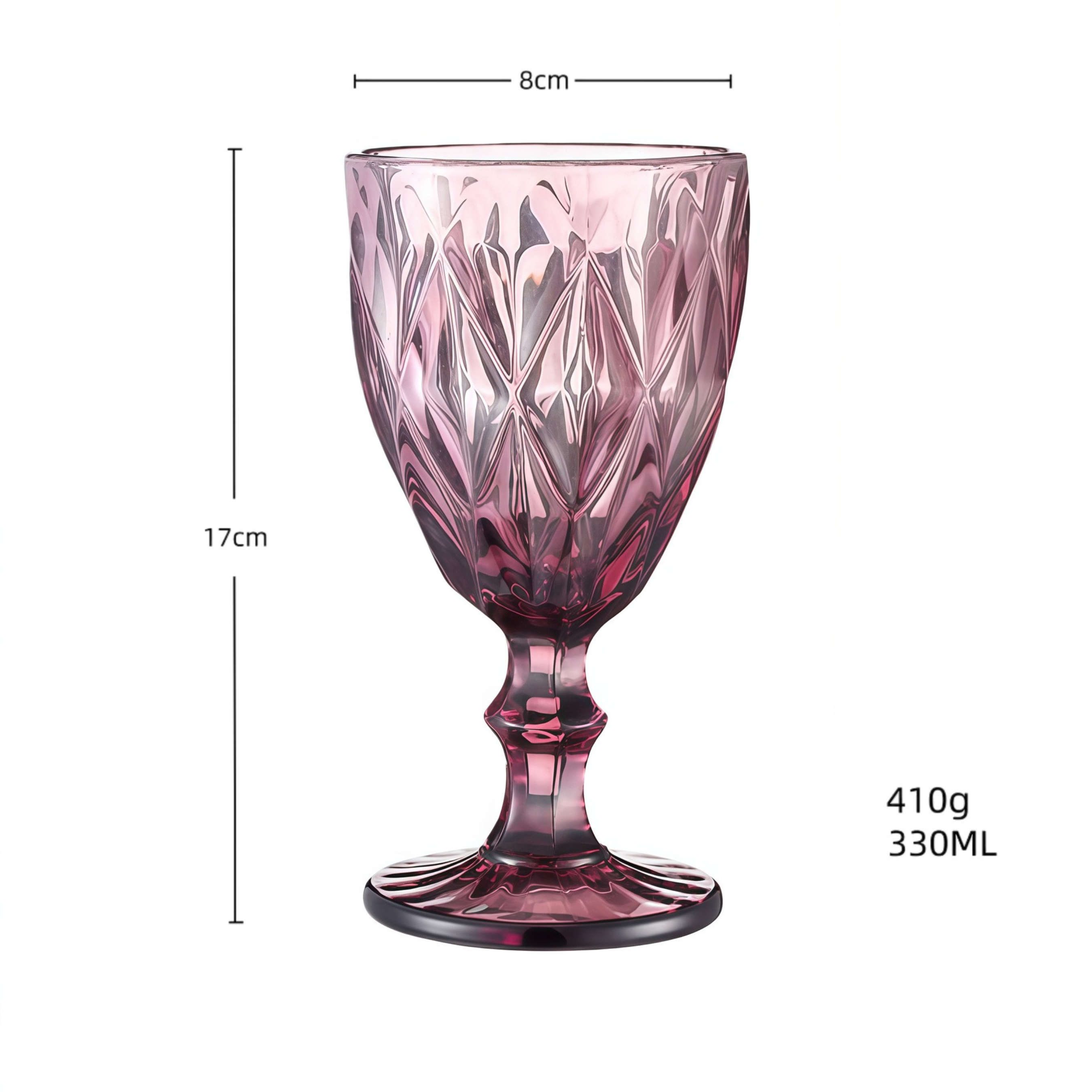 Vintage European Style Goblet Glass