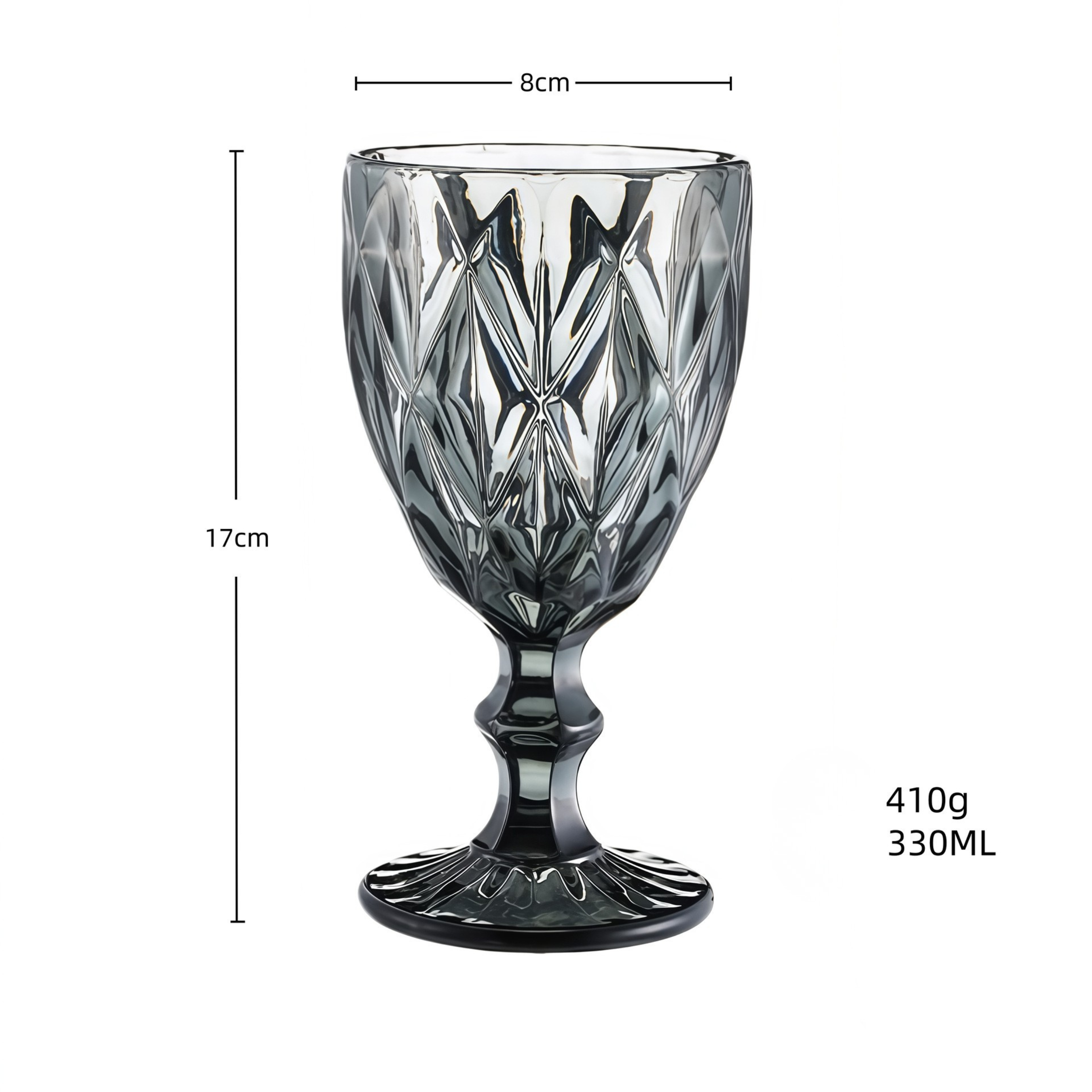 Vintage European Style Goblet Glass