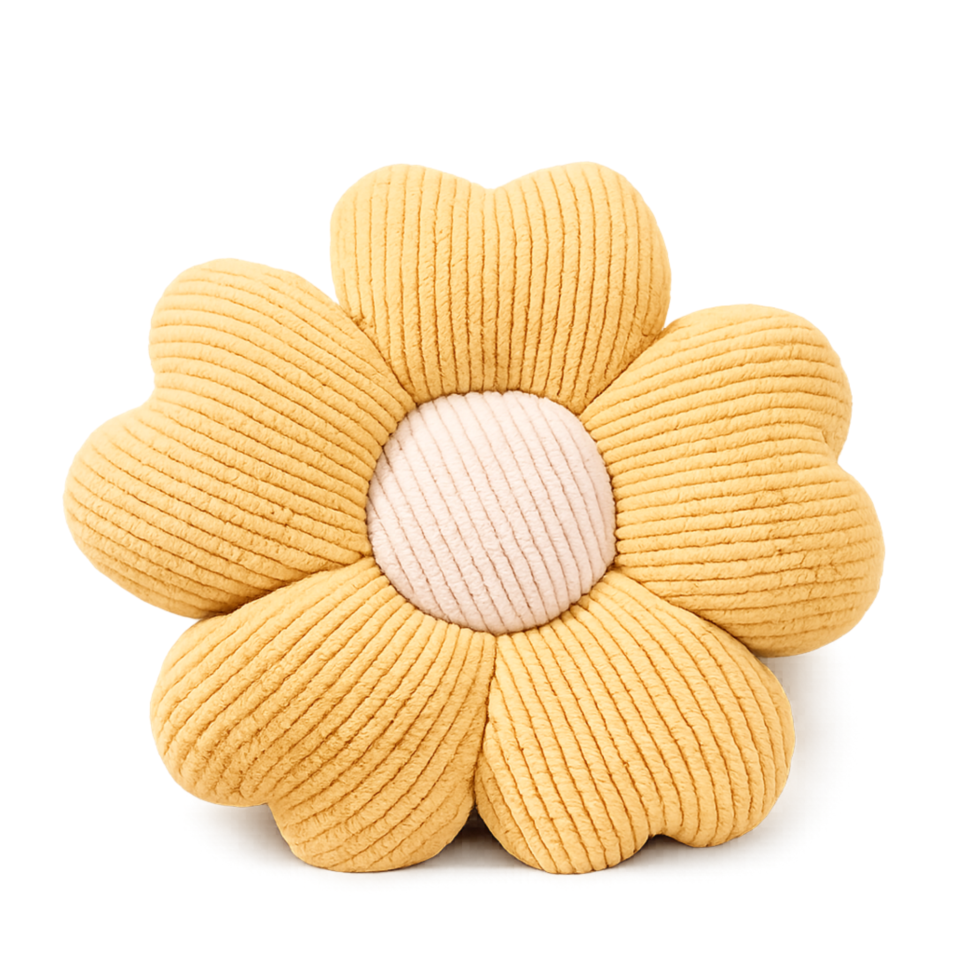 Daisy Flower Throw Pillow