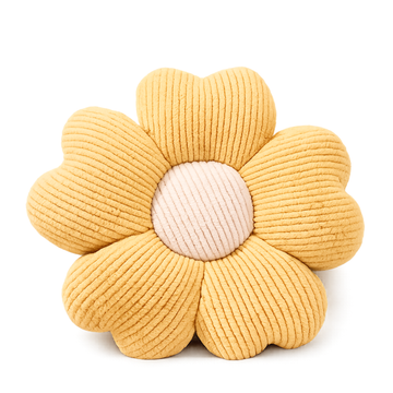 Daisy Flower Throw Pillow