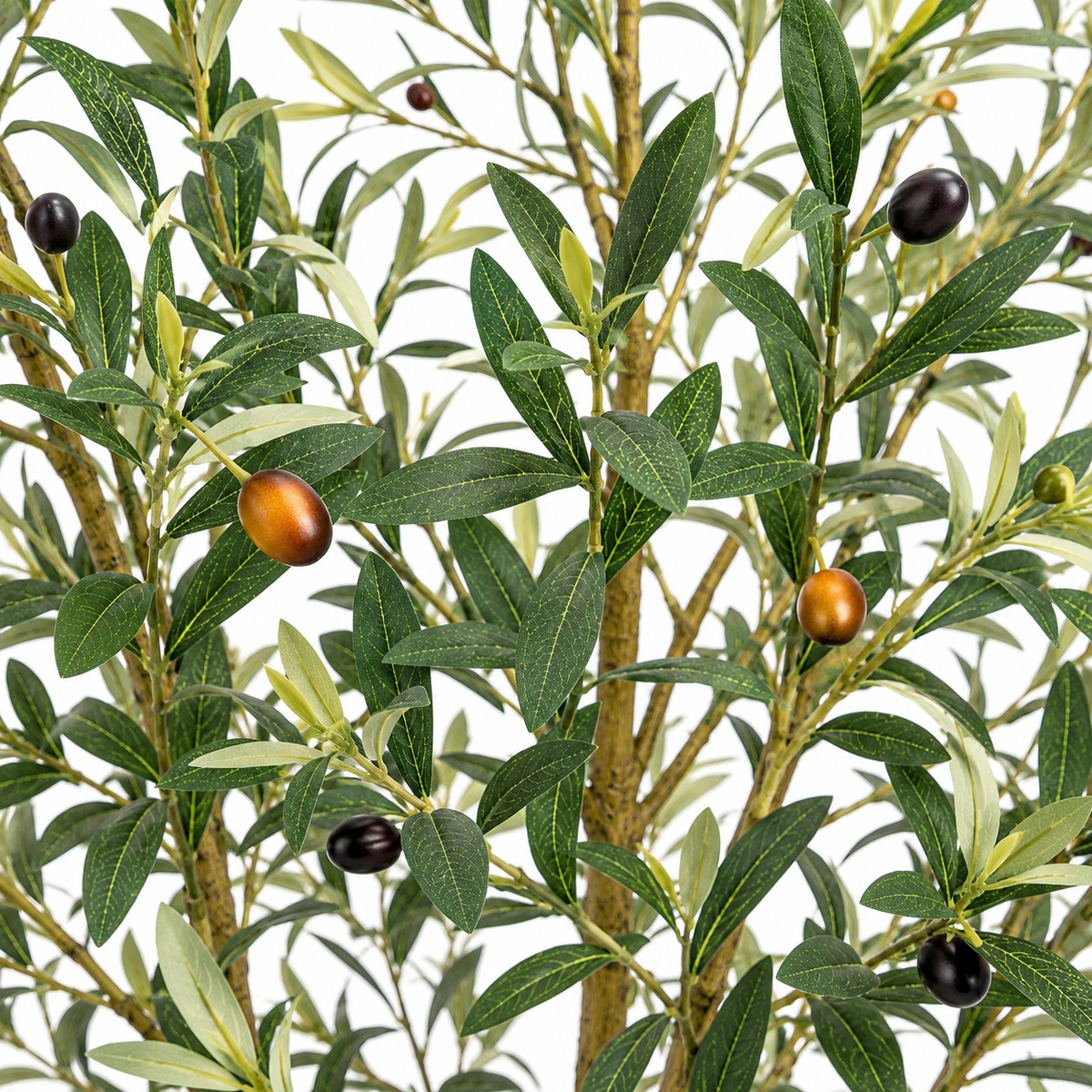Mediterranean Olive Tree - Artificial Potted Greenery
