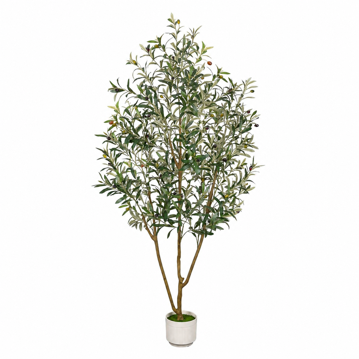 Mediterranean Olive Tree - Artificial Potted Greenery