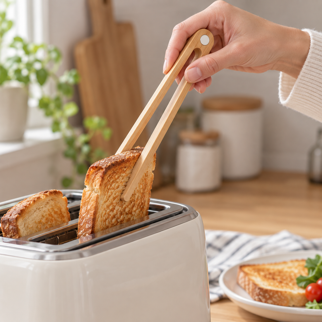 Bamboo Food Tong