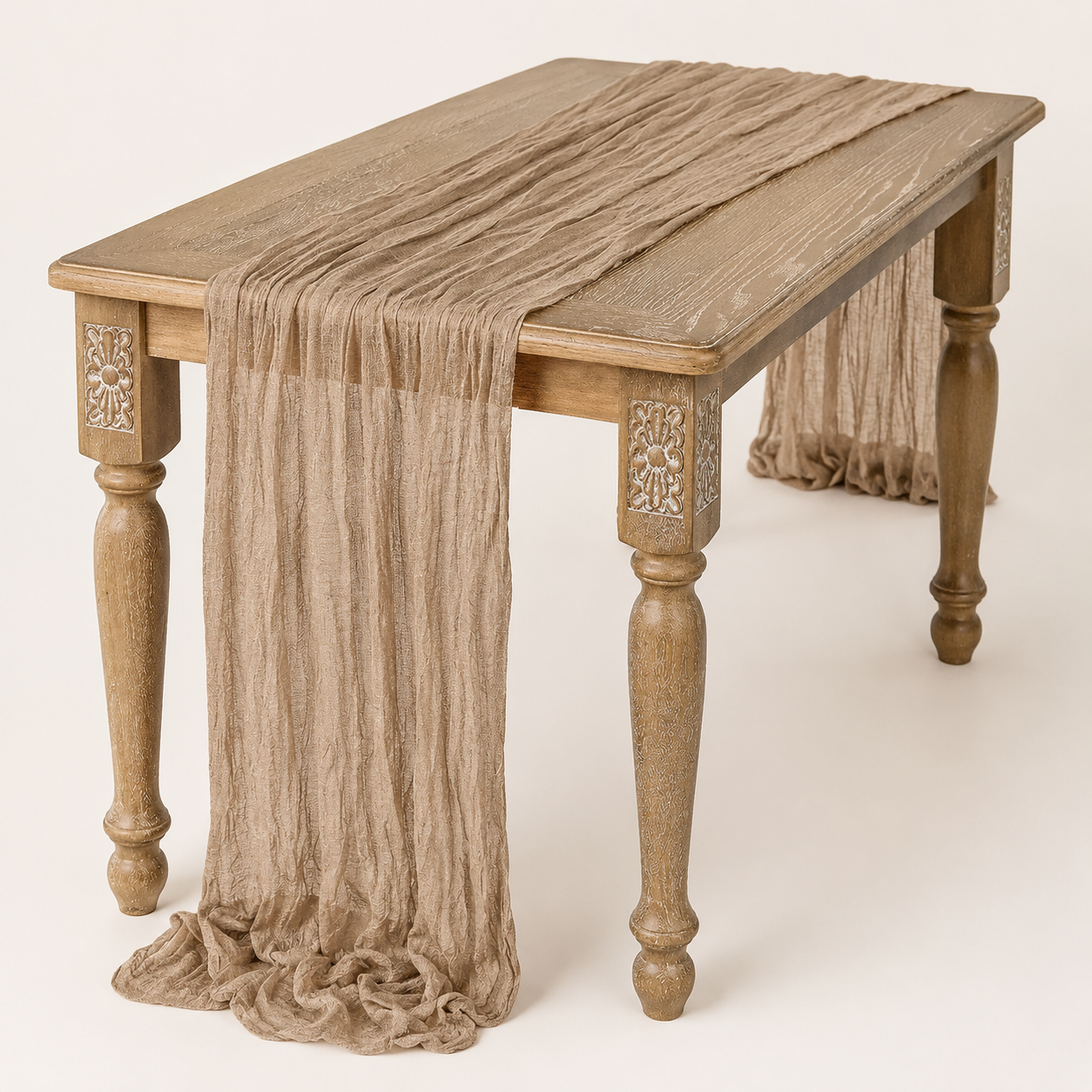 Sheer Table Runner – Lightweight Table Drape
