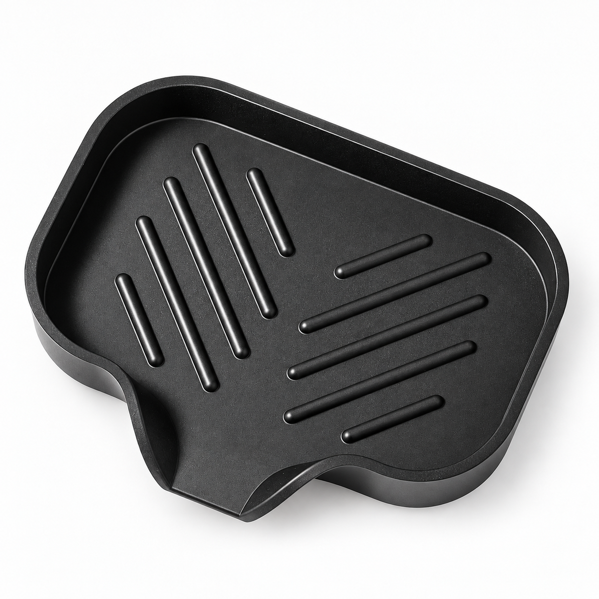 Silicone Soap Dish - Self-Draining Sink Tray