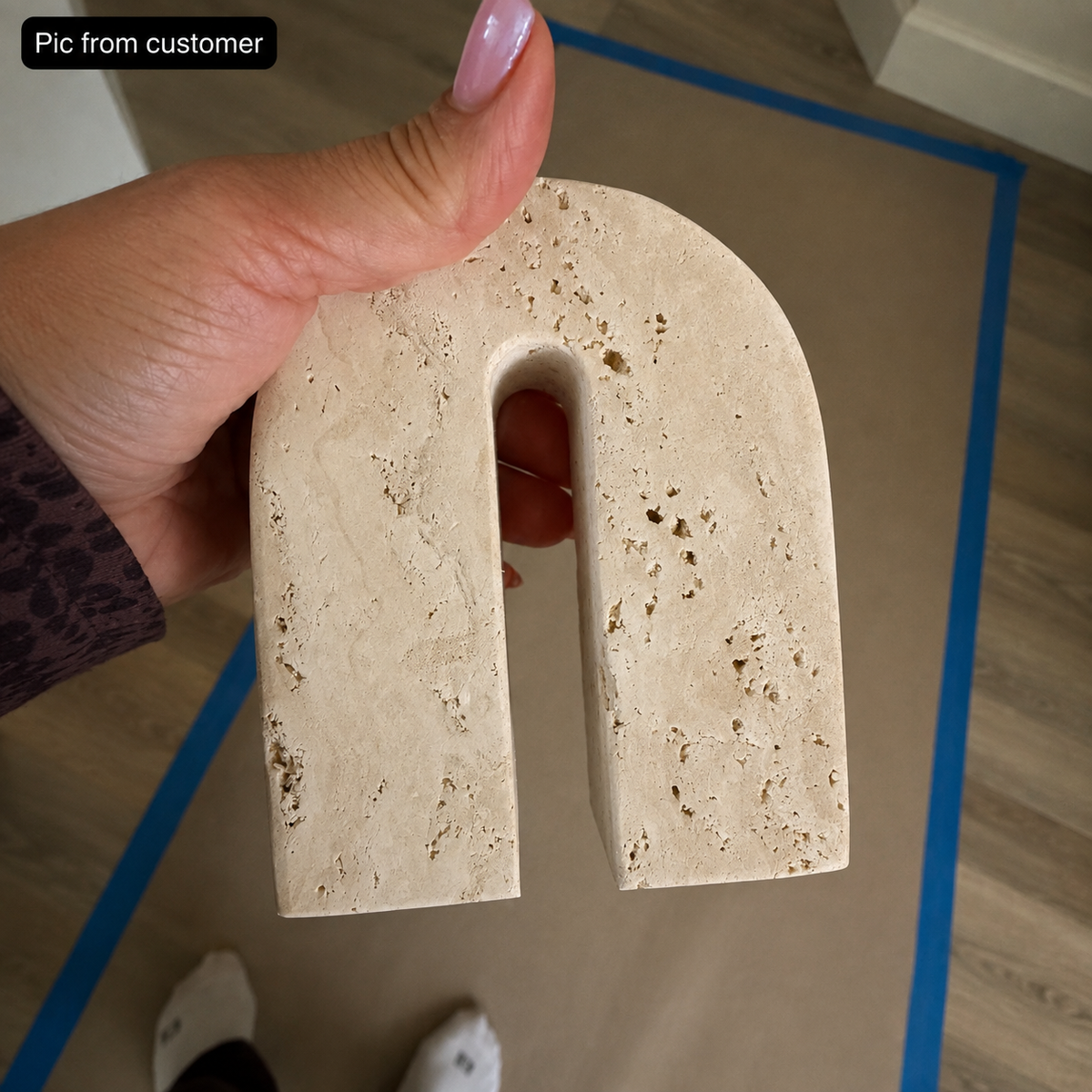 Travertine Arch Sculpture