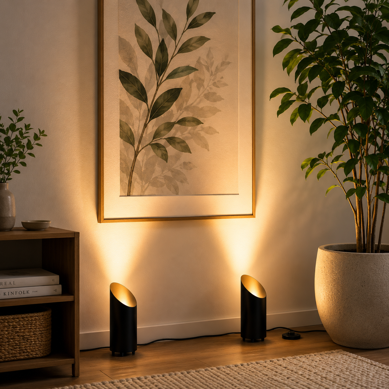 Nordic Cylinder Uplight Set of 2