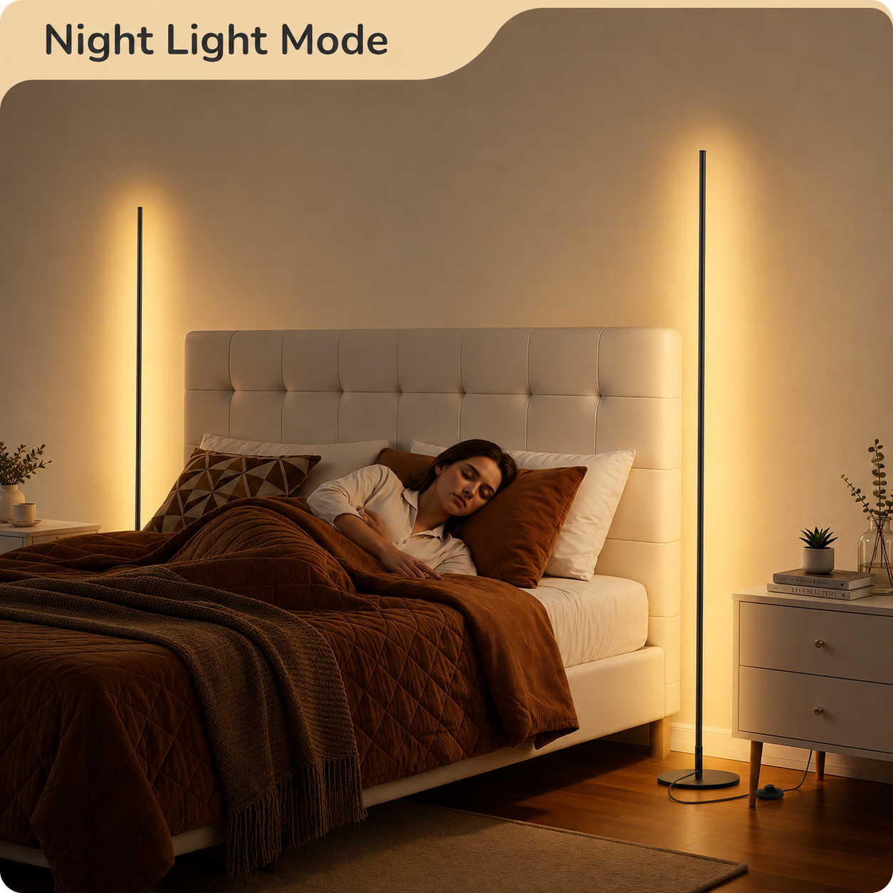 LED Light Bar Floor Lamp