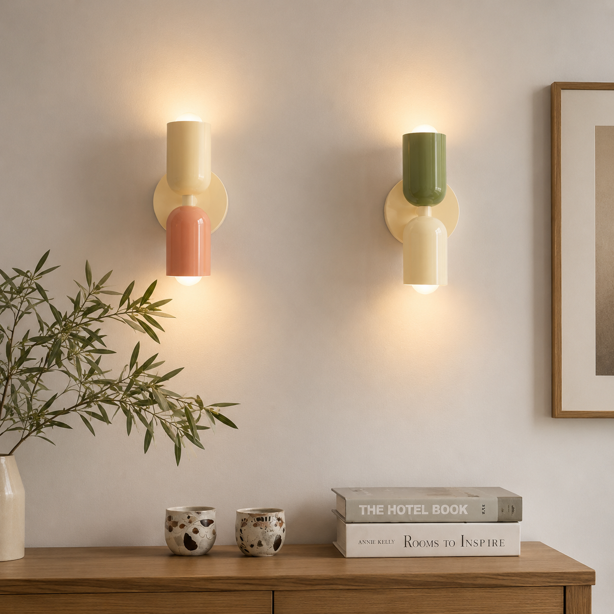 Colorful Wall Lamp Nordic Bedside Light – Soft Ambient Glow