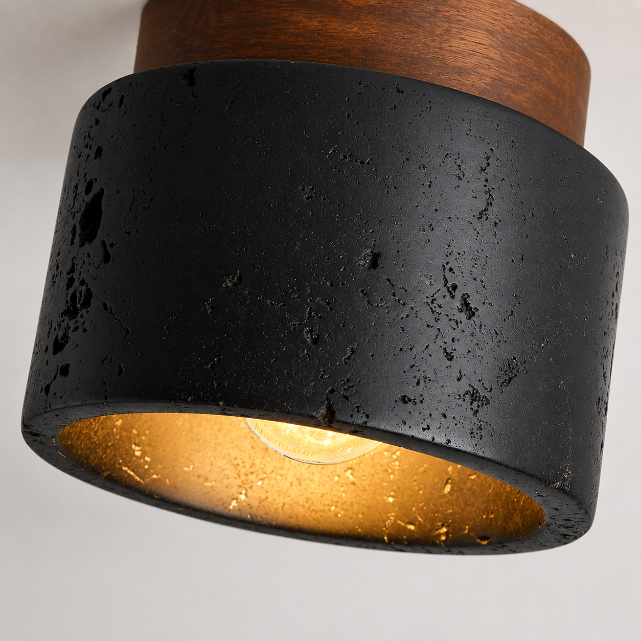 Travertine Ceiling Light