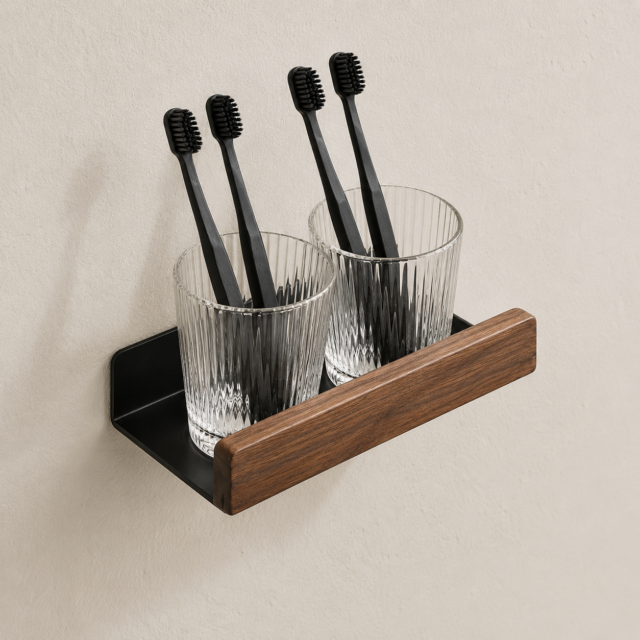 Wooden Bathroom Shelves – Space-Saving Storage